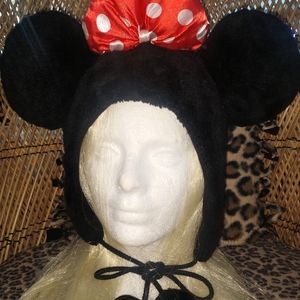 Disney Minnie Mouse Hat Faux Fur